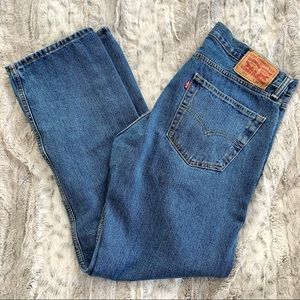 Vintage Levi’s High Rise Straight Leg Jeans